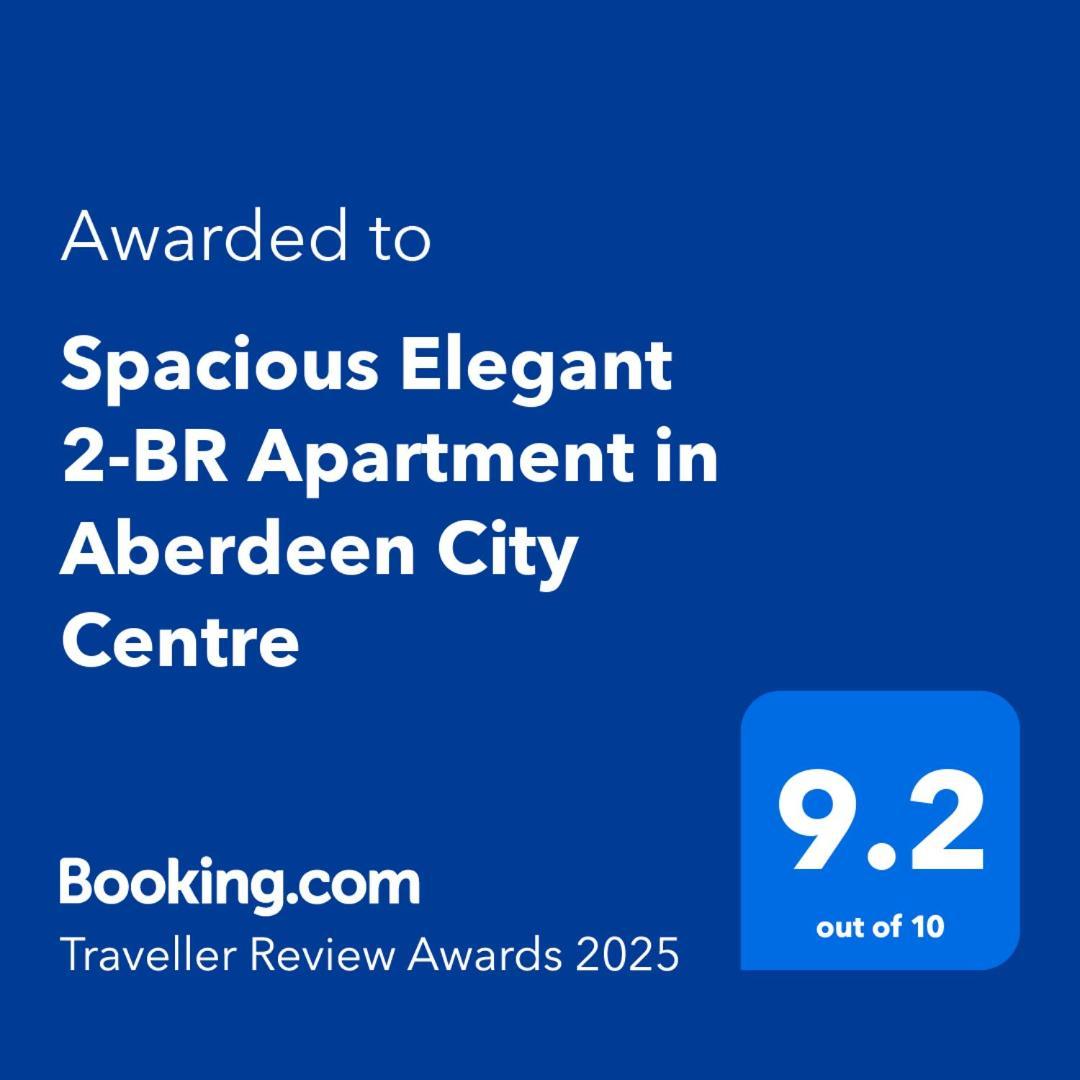 Spacious Elegant 2-Br Apartment In Aberdeen City Centre Kültér fotó